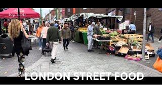 London Street Food | East London Walk | 4K HDR