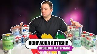 ФАРБУВАННЯ АВТО. Особливості всіх етапів та матеріалів: від знежирення до кінцевого полірування