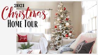 Christmas Home Tour 2021 ~ White Cottage Christmas ~ Christmas Home Decor