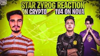 @starzyrogyt  React On i8 @crypto5775 1v4 On NOVA Esports | Crypto 1v4 On NOVA