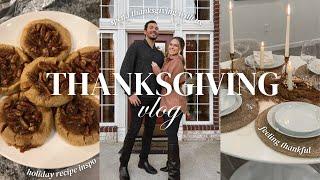 DAYS IN MY LIFE: spend thanksgiving w/ us, holiday recipe inspo, shopping + lots of cooking!