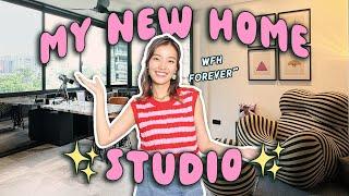 a tour of my HOME STUDIO! (+ how my space keeps me inspired ) | Glowing Up Ep 26