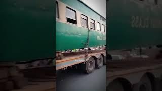 pakistan railway on road | Railway #shortsfeed #shorts #youtubeshorts