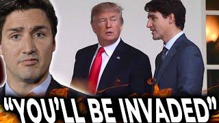 Trump REMOVES Protection For Canada Until Trudeau Drops Tariffs