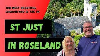 The most Beautiful Churchyard in the UK | St Just in Roseland | Cornwall