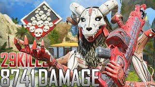 AMAZING Revenant 29 KILLS and 8,741 Damage Apex Legends Gameplay