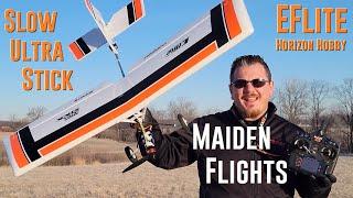 Eflite - Slow Ultra Stick - SUS - 1.2m - Maiden Flights