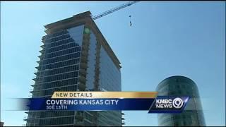 Ceremony helps top off downtown KC apartment tower