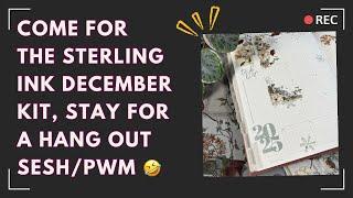 Sterling Ink Deluxe Sticker Kit & December Monthly Plan with Me | Hemlock & Oak