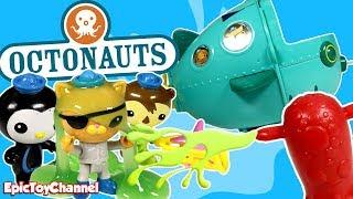 OCTONAUTS Disney Junior Gup A Kwazzi and Captain Barnacle Slime Rescue of Octonauts Sea Animals