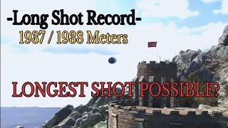 Sniper Elite 5 - LONG SHOT WORLD RECORD w/ Aim Assist on ️1937/1938 Meters [Longest Shot Possible?]