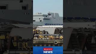 Brazil begins construction of frigate Cunha Moreira #shorts