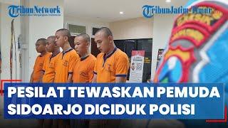 PESILAT yang Tewaskan Pemuda Sidoarjo Diciduk Satreskrim Polres Gresik