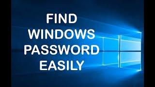 How to know someone's Windows password within a minute - Eazytrix