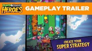 Plants vs. Zombies Heroes Gameplay Trailer