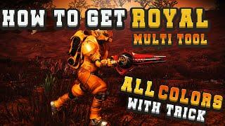 No Man's Sky How to Get New Multi Tool Royal All Colors in 1 location