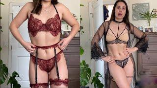 Shein Lingerie try on haul! Super sexy!