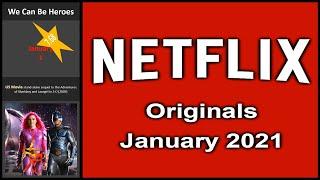 NETFLIX ORIGINALS COMING IN JANUARY 2021 // NEW Netflix Originals this January (VERY EARLY UPDATE)