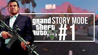 GTA 5 STORYMODE GAMEPLAY | COMPLETING MISSION 1 | RYZON GAMING