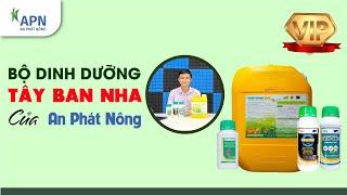 APN - 4 DÒNG DINH DƯỠNG TÂY BAN NHA CAO CẤP DÀNH CHO CÂY SẦU RIÊNG