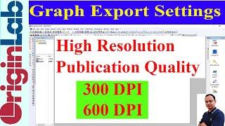 Graph Export Settings Using OriginLab 2021 | Drawing/Graphing-25