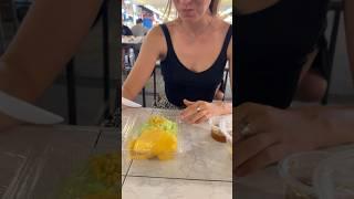  My first mango sticky rice #travel #asia #bangkok #thailand #visitbangkok #mangostickyrice #food