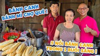 Food For Good #683: Bánh mì "mini" chấm nước thịt kho chợ quê Quảng Trị không thể nào quên !