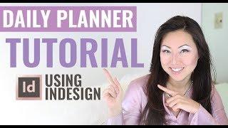 DIY Planner Design Tutorial | How to design planner pages in InDesign