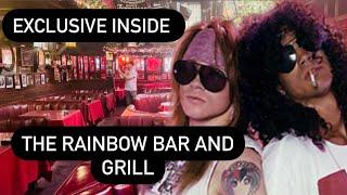 Exclusive Inside the Rainbow Bar and Grill Sunset Strip | Full Backstage Tour and Hollywood Vampires