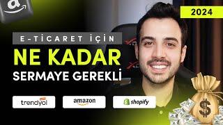 E-Ticaret İçin Ne Kadar Sermaye Gerekiyor? ( 2024 Detaylı Anlatım )