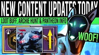 NEW Content Updates TODAY! - Patch CHANGES, Archie Cosmodrome, Gauntlet Quest, Secrets (Destiny 2)