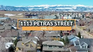 HD Video Walkthrough of 1113 Petras St, Erie, Colorado