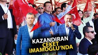 Kazandıran ceket Ekrem İmamoğlu'nda!