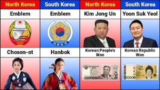 North Korea Vs South Korea || Country Comparison 2024 || Versus Kingdom