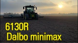 Let‘s Drive John Deere 6130R mit Dalbo minimax 1230!#farming #dalbo #johndeere #viralvideo