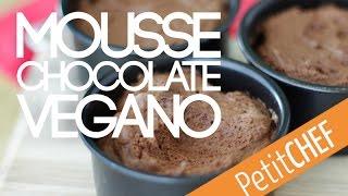 Receta EXPRESS Mousse de chocolate vegano Petitchef.es, paso a paso