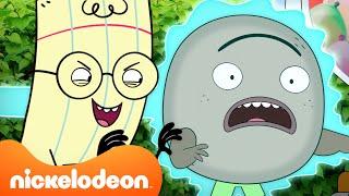 Rock, Paper, & Scissors PRANK Each Other  | Full Scene | Nicktoons