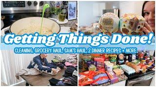 Get It All Done | Cleaning, Grocery Hauls, Easy Dinners 