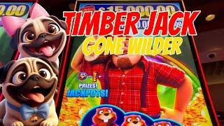 So Many Beavers on Timber Jack Going Wilder Slot Machine | Gambling Pugs