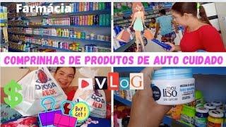 VLOG:️ COMPRINHAS de PRODUTOS de BELEZA na FARMÁCIA ️.