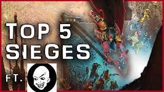 Top 5 Sieges in Warhammer 40k | ft.  Baldermort's Guide to Warhammer