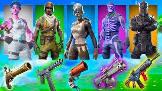 die RANDOM SKIN CHALLANGE mit 1300 SKINS in Fortnite!