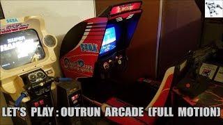 Let's Play: SEGA'S Outrun Arcade (Full Motion)! Course E Play-through.