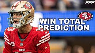 Predicting the San Francisco 49ers 2024 Win Total | PFF