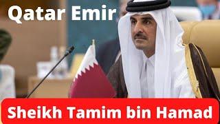 qatar emir Sheikh Tamim bin Hamad.কাতার আমীর শেখ তামিম বিন হামাদ।