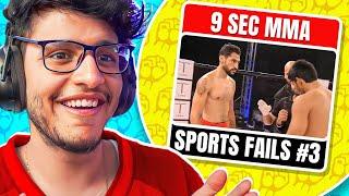 9 Second MMA Knockout - Funniest Sports Fails Ever!!! (#3) | Triggered Insaan