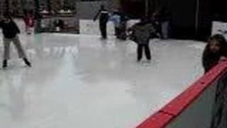 Ice skating in San Francisco