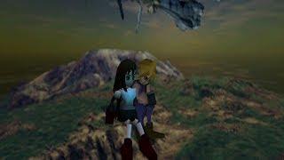 Final Fantasy VII (PS4) Under The Highwind (High Affection Scene) HD 720p 60fps