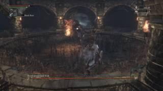 Bloodborne defeating Beast-Possessed Soul in a different area