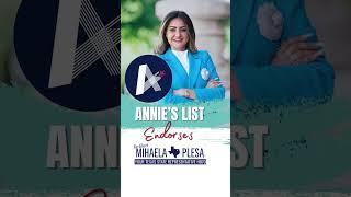 Annie's List endorses State Rep. Mihaela Plesa for HD70
